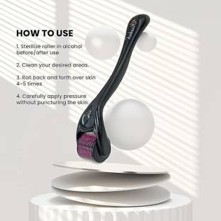 eiliaz Fast Derma Roller with 540 Titanium Alloy Micro Needles