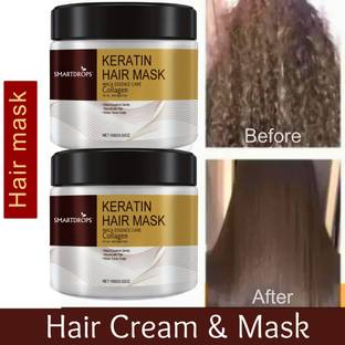 smartdrops Keratin Hair Cream For Moisturizer Hair And Scalp | Keratin Hair Mask |