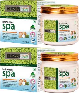 Indus Valley Deep Nourishing Hair Eaze Spa - Twin Pack - For Soft and Shiny Hairs