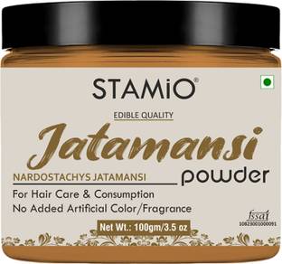 STAMIO Jatamansi Powder for Hair, Eating | Nardostachys Jatamasi | Digestive Health