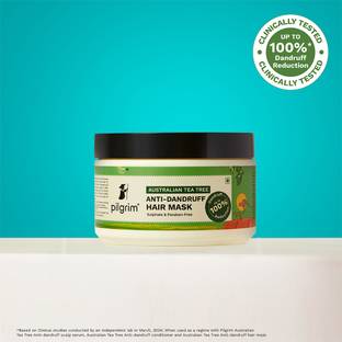 Pilgrim Australian Tea Tree Anti-Dandruff Hair Mask For Smooth & Deeply Moisturized Hair