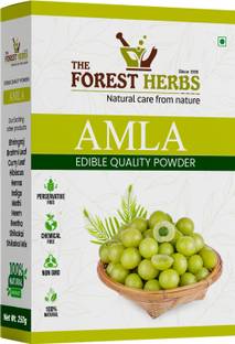 Forest Herbs Natural & Organic Amla Indian Gooseberry Powder for Hair Care Mask and Skin