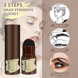 KAIASHA brown Colour Hairline Shadow Powder Stick Hair Powder Eyebrow Powder (10 g) 10 g