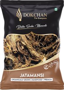 DOKCHAN 100% Natural Jatamansi Roots 100gm Full Roots Clean rich in Jatamansi Musk Root