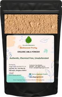 Village Organica Amla Powder | Indian Gooseberry | For Hair | Pure & Unadulterated |