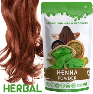 NATURAL AND HERBAL PRODUCTS Henna Herbal Powder || Rajasthani henna powder hair growth mehndi mehendi hand
