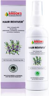 Bakson's Homoeopathy HAIR REVIVER-Daily Nourishing Hair Spray