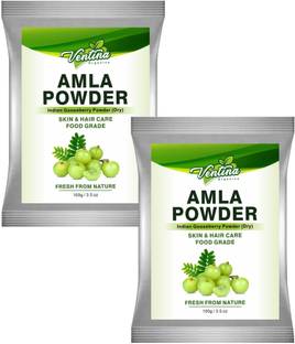 Ventina Organics Amla Indian Gooseberry Powder for eating and hair growth