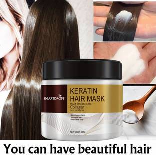 smartdrops Keratin Creamy Hair Mask for Dry Damaged Hair & hair growth treatment
