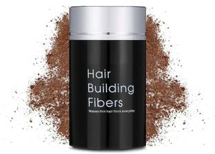 EVERERIN Hair Building Fibers For Regrowth And Instant Styling Dark Brown Color Fiber Strong Hold Hair Volumizer Powder