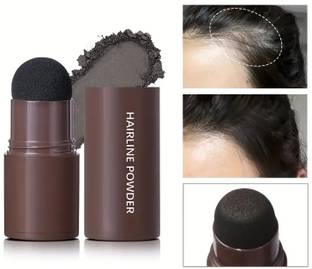 MYEONG Black Quick Root Touch Up Powder Hairline Stick Shadow Powder 10 g