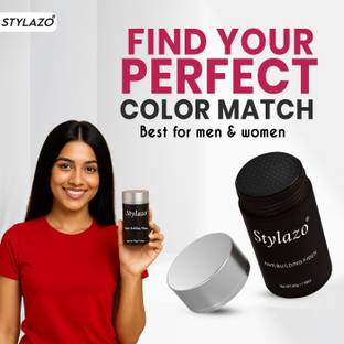 Stylazo hair fiber Instantly fills in thinning areas for covering baldness 30g black hair fiber soft Hair Volumizer powder