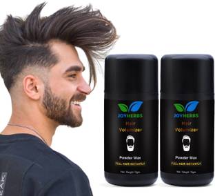 JOYHERBS hair wax for men - Restyling, Matte Finish, Adds Volume, Hair Wax (Pack Of 2) hair wax for men - Restyling, Matte Finish, Adds Volume, Hair Wax (Pack Of 2) Medium Hair Volumizer Powder