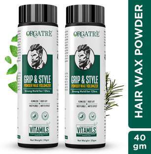 Orgatre Hair Wax With Strong Hold For 12 Hour, Matte Finish Volumizer Strong Hold Hair Volumizer Powder Wax