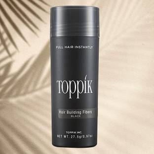 toppik Hair Loss Concealer & Fibers For Regrowth And Instant Styling Black Color 1 Unit Organic Hair Volumizer For Fuller Hair