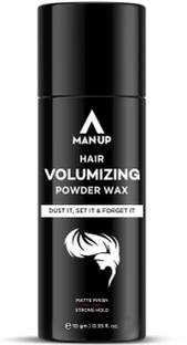 Man-Up Hair Volumizing Powder Wax, Strong Hold, Matte Finish - Enhance Volume & Texture Hair Powder