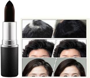 MYEONG Bhanu1 Waterproof Black Hair Lipstick Multi Usse Hair Lipstick Hair Loss Concealer in seconds Hair Volumizer Stick