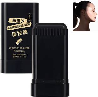 FLORIMYST Hair Color Touch-Up Pen | Black | Waterproof & Long-Lasting Formula 456362538 SOFT Hair Volumizer Gotysles Hair Dye Comb, Roseionly Hair Dye Comb , BLACK