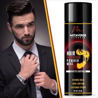 METAVERSE Power Puff Volumizing Wax Volume Hair Powder Wax with Strong Hold Matte Finish for 24 Hours Hair Volumizer Powder-Wax Hair Volumizing Powder Wax with Strong Hold Matte Finish for 24 Hours Hair Volumizer Powder-mousse