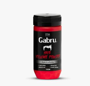 गबरू HAIR VOLUME POWDER 10G VOLUME POWDER स्ट्रॉन्ग हेयर वॉल्यूमाइज़र वॉल्यूम पाउडर
