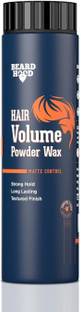 BEARDHOOD Hair Volumizing Powder Wax | Matte Finish , All Natural & Zero Toxin Strong Hold Hair Volumizer Powder Wax