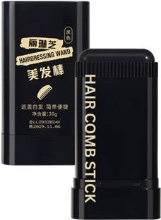 IMPACTSTRONG Instant Hair Color Stick Black | Grey Coverage | Waterproof & Long-Lasting Instant Hair Color Comb Stick YES Hair Volumizer Gotysles Hair Dye Comb, Roseionly Hair Dye Comb , BLACK