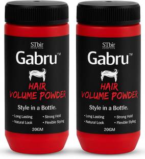 GABRU Hair Powder Wax for Men - 20gm | Instant Volume & Matte Finish Hair Wax Powder Strong Hold Hair Volumizer Powder