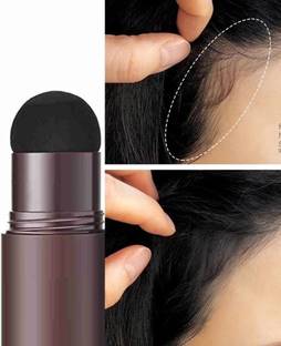 SUBIA air Powder Covers grey roots & patches instantly , Black Share BRALCON KN___ 5689 STRONG HOLD Hair Volumizer Temporary