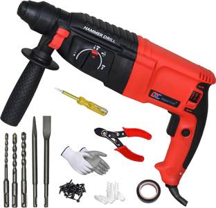 Digital Craft Powerful Copper Winding Drill Set with Multi-Purpose Hand Tools 26mm Hammer Drilling Mac...