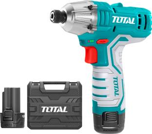 TOTAL 12V Lithium-Ion Impact Driver with 100Nm Torque,LED Light&Dual Battery-TIRLI1201 Impact Driver