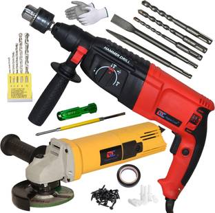 Digital Craft High-Performance Drill – 13mm Chuck & SDS Adaptor, 100% Copper Winding 26mm Hammer Drill...