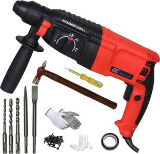 Digital Craft Powerful Copper Winding Drill Set with Multi-Purpose Hand Tools 26mm Hammer Drilling Mac...