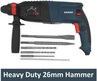 Sauran Heavy Duty 26mm Rotary Hammer Machine (HEM99) Rotary Hammer Drill