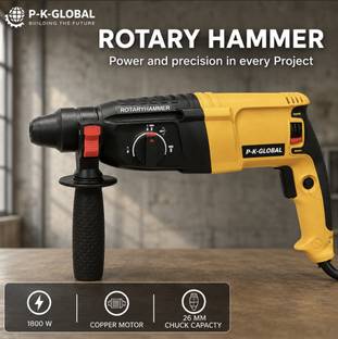 PKGLOBAL 26MM Rotary Hammer Drill