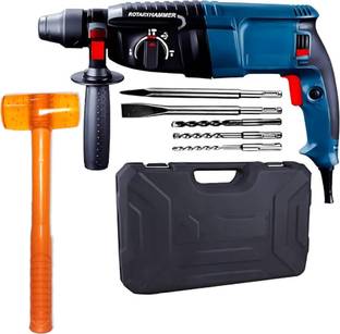 RanPra 26MM HEAVY-DUTY HAMMER DRILL MACHINE WITH RUBBER HAMMER | Rotary Hammer Drill
