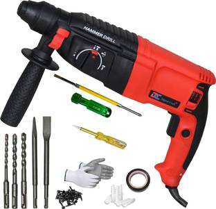 Digital Craft Powerful Copper Winding Drill Set with Multi-Purpose Hand Tools 26mm Hammer Drilling Mac...