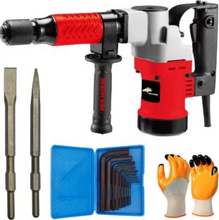 RanPra 5 KG HAMMER BREAKER MACHINE / 5KG DEMOLITION BREAKER RHC-368 13 MM HAMMER DRILL MACHINE HEAVY D...