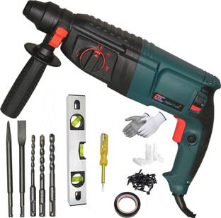 Digital Craft 100% Copper Winding Drill Machine with Hand Tool Kit Hammer Drilling Machine 26mm,Line T...