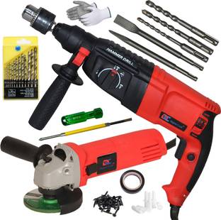 Digital Craft High-Performance Drill – 13mm Chuck & SDS Adaptor, 100% Copper Winding 26mm Hammer Drill...