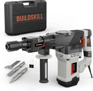 BUILDSKILL 6.5KG 3950 BPM with LED Light | 15J Impact energy | 17mm HEX chuck BDH150001 Hammer Drill