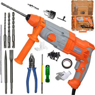 Digital Craft 26mm Drill Machine 100% Copper Winding Hand Tool with SDS Adaptor Heavy Duty 26mm Hammer...