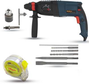 Walkers WKCB362M1 26mm Hammer Impact Drill Machine Forward/Reverse Rotation with 5Pcs SDS Plus Bits fo...