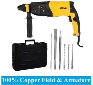 Sauran HEAVY DUTY 26MM HAMMER DRILL FORWARD / REVERSE 1050WATT HAMMER DRILL MACHINE Rotary Hammer Dril...