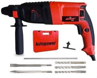 Mamodiaz AutoPower 850W26mm 100%Copper winding with 5 pics bit Rotary Hammer Drill