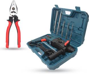 Walkers WKCB350M1 26mm Hammer Impact Drill Machine Forward/Reverse Rotation with 5Pcs SDS Plus Bits fo...