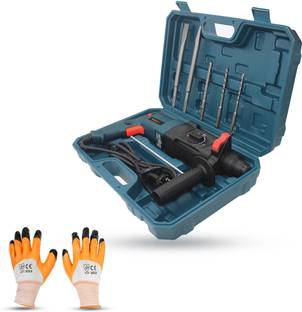 Walkers WKCB347M1 26mm Hammer Impact Drill Machine Forward/Reverse Rotation with 5Pcs SDS Plus Bits fo...