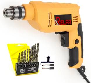 Mamodiaz RF-ED-10LR 450W Left Right Heavy Duty Drill Machine with Masonry Bit Impact Driver