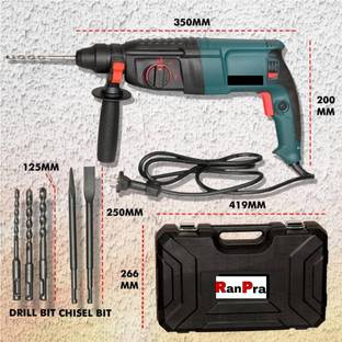 RanPra 26MM HAMMER | 26MM ROTARY HAMMER DRILL HEAVY DUTY HAMMER DRILL | RP-423 10RE Hammer Drill