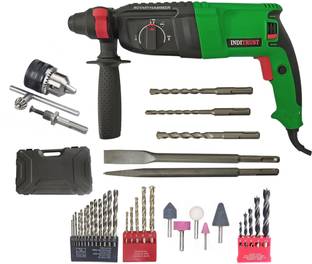 Inditrust New 1250W with 6 Months warranty 26mm Electric Hammer Machine with 5pc bit with 13mm drill c...