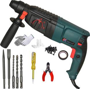 Digital Craft 100% Copper Winding Drill Machine with Hand Tool Kit Hammer Drilling Machine 26mm,Wire S...